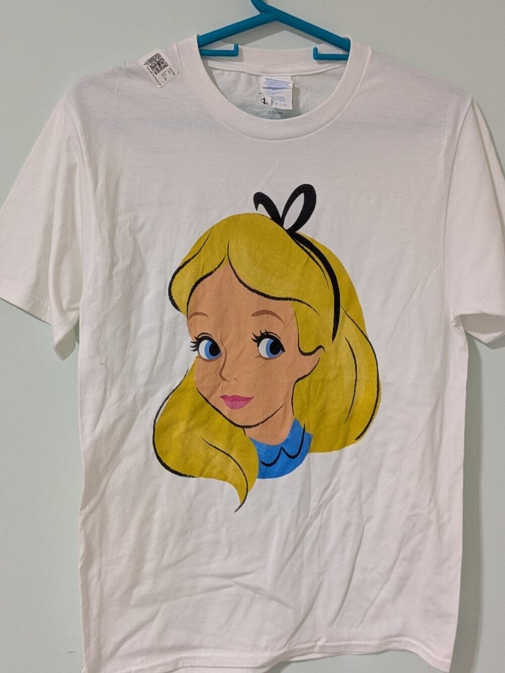 Disney - Alice Face White T-shirt